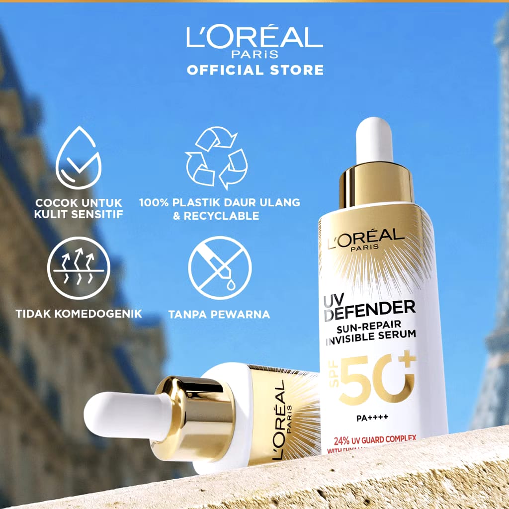 L’Oréal L’Oréal Paris UV Defender Sun-Repair Invisible Serum SPF 50+ PA++++ 
