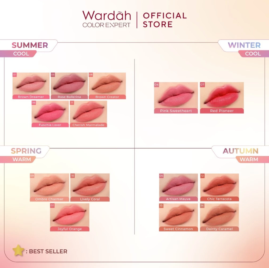 Wardah Colorfit Velvet Matte Lip Mouse