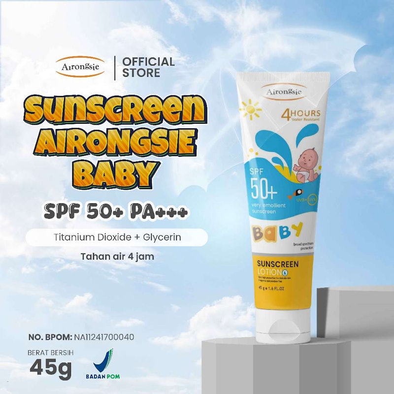 AIRONGSIE Baby & Kids Daily Hybrid Sunscreen SPF 50+ 2