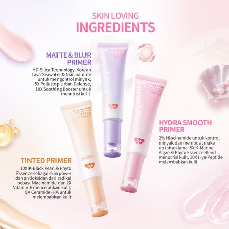 HEBE Beauty Style Barenbliss Locklook Matte & Blur Primer