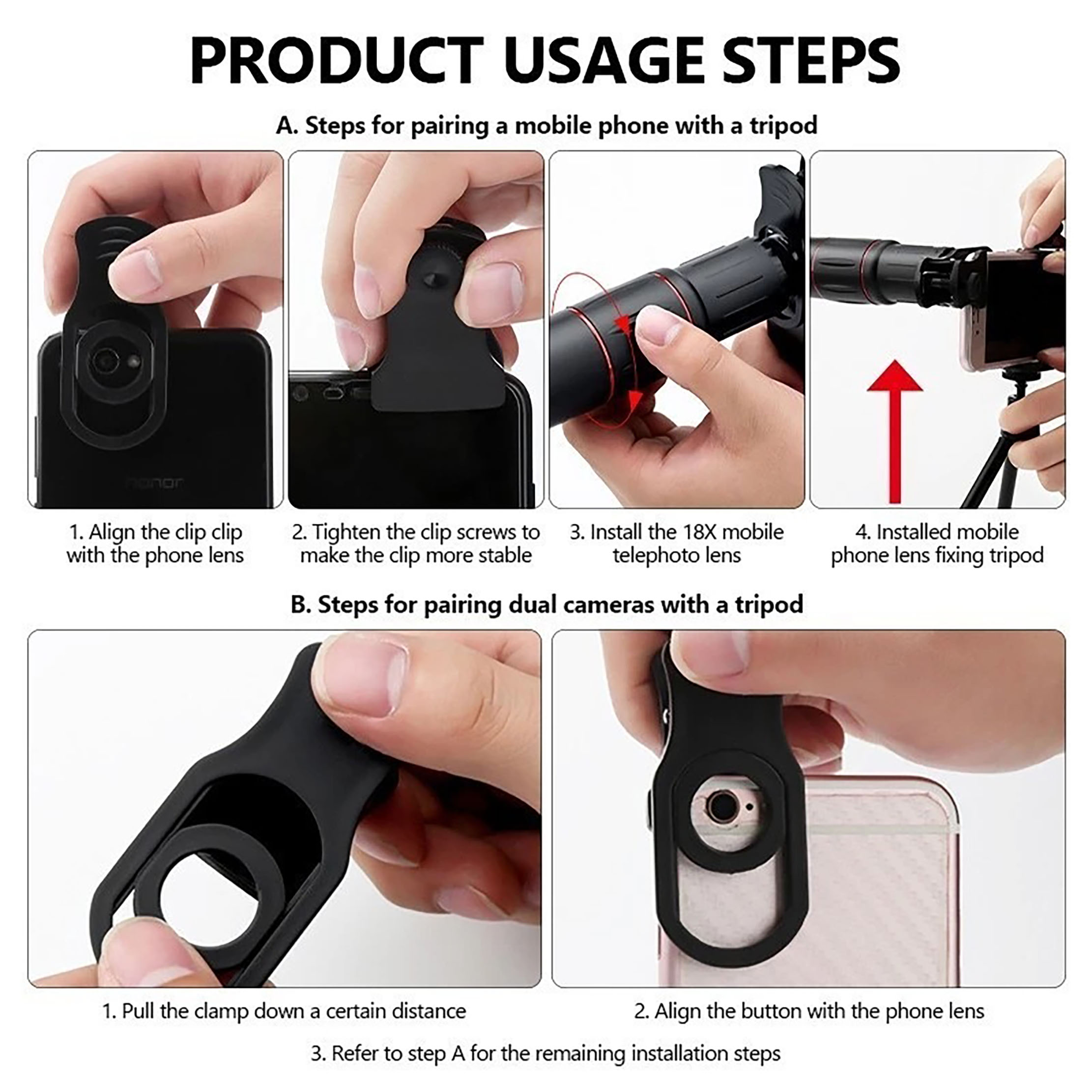  Mipanda Apexel Lensa Zomm 28x Zoom