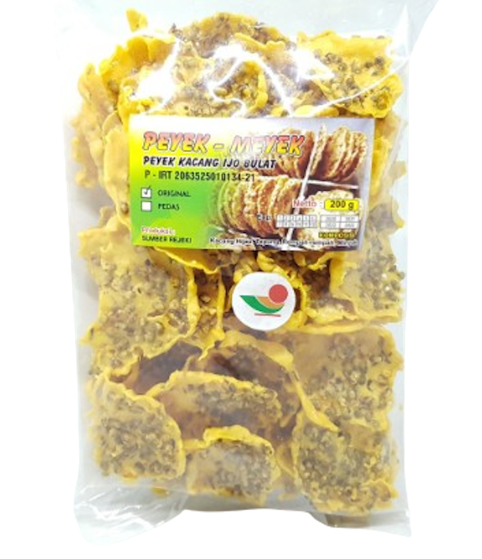 Peyek-Meyek Peyek Kacang Ijo Bulat 1