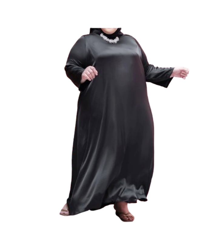 Bigissimo Eid Raya Series Petunia Royal Silk Basic Dress 1