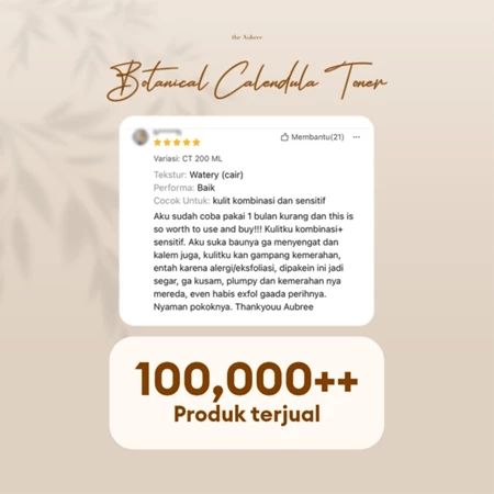 The Aubree Botanical Calendula Toner  4