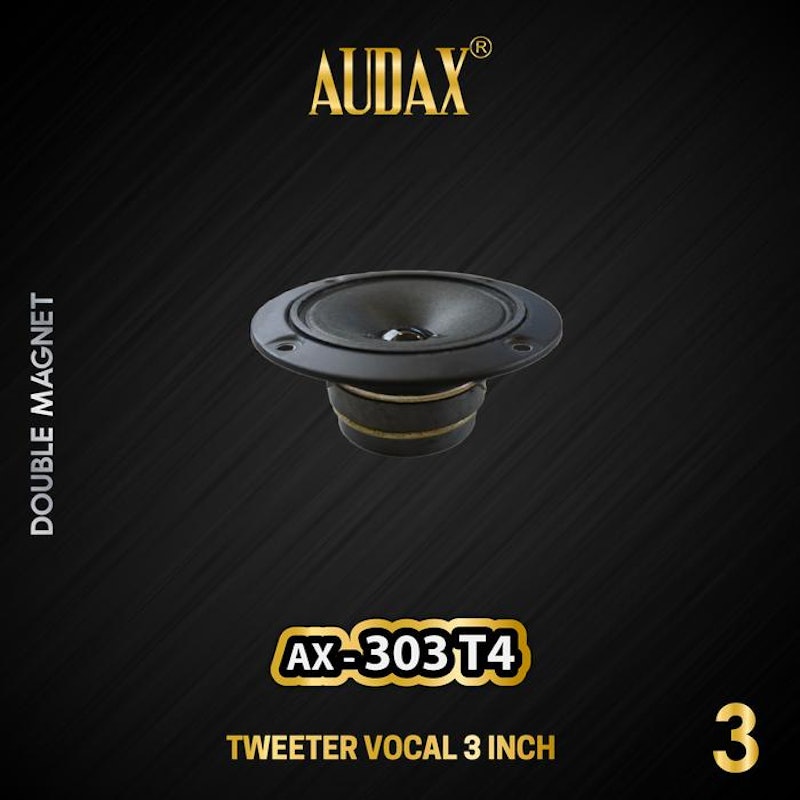 Audax Tweeter Vocal 3" 3