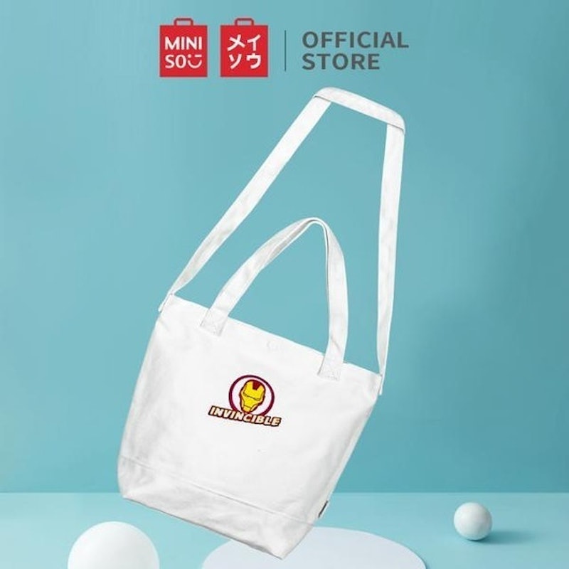 MINISO X Marvel Tas Selempang Marvel Logo 4