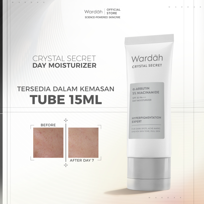 Crystal Secret a-Arbutin 5% Niacinamide Hyperpigmentation Expert Day Moisturizer SPF 35 PA+++ 2