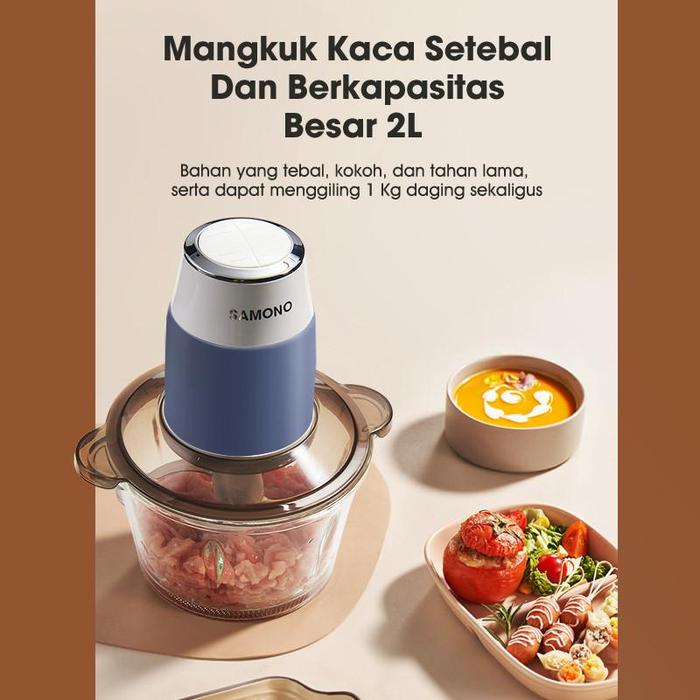 Wook Global Technology Samono Food Chopper 2 Liter SW-069S