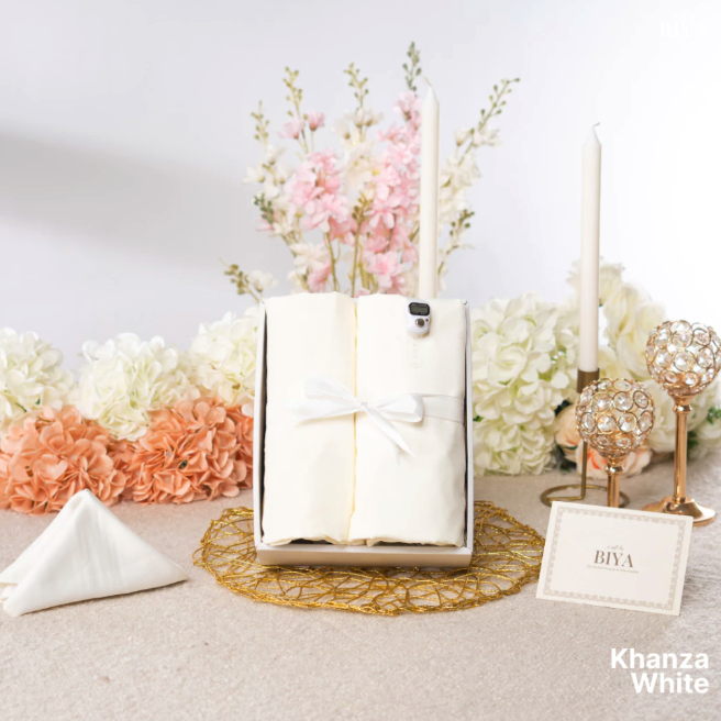 Citra Indah Busana Tazbiya x Kemiso Mukena Khazzanah White