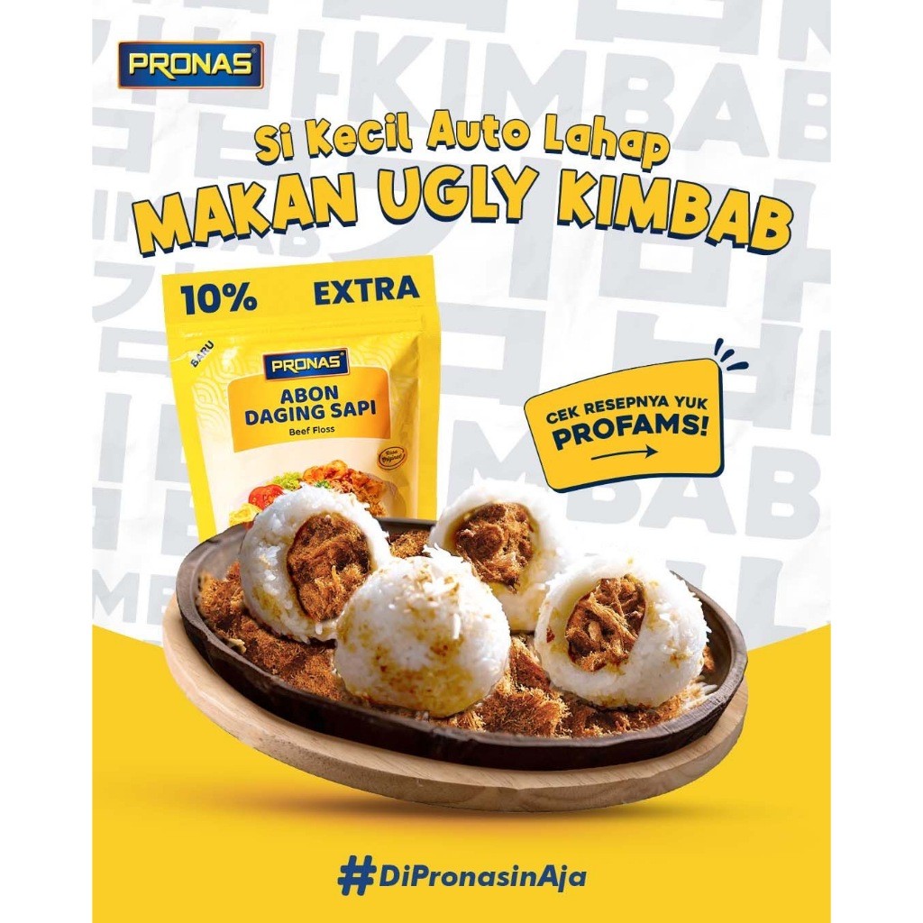 Bahtera Wiraniaga Internusa Pronas Abon Daging Sapi Original