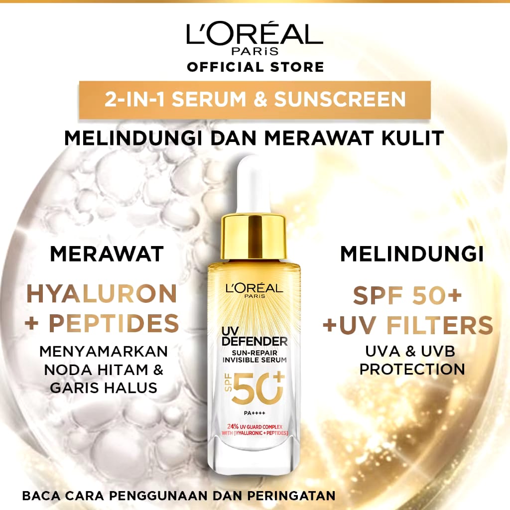 L’Oréal L’Oréal Paris UV Defender Sun-Repair Invisible Serum SPF 50+ PA++++ 