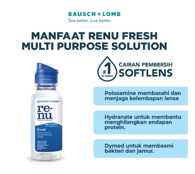 Renu® Fresh™ Multi-Purpose Solution 3