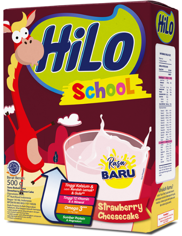 HiLo School Strawberry Cheesecake