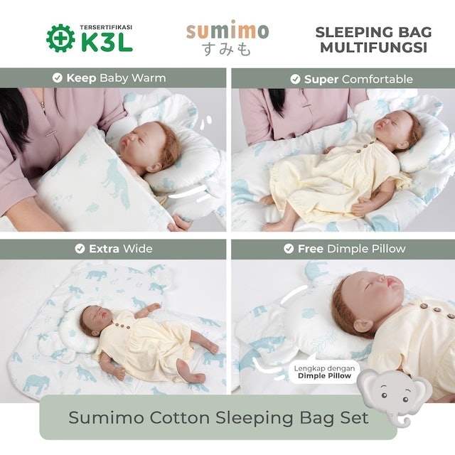 Sumimo Cotton Sleeping Bag Set