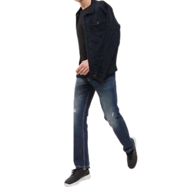 Cardinal Celana Panjang Jeans Straight Slim Pria 4