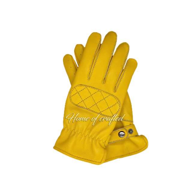 Leather Gloves Asterix Vintage