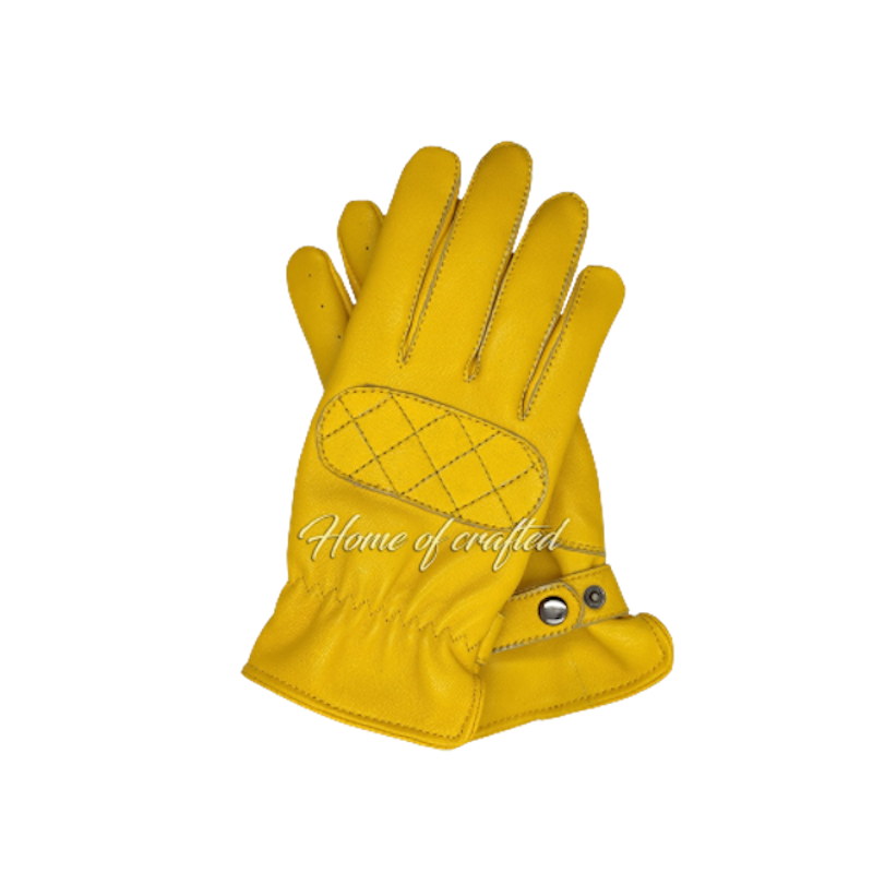 Leather Gloves Asterix Vintage 1