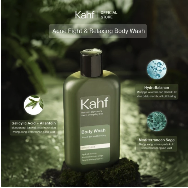 Paragon Technology and Innovation Kahf Acne Fight and Relaxing Body Wash
