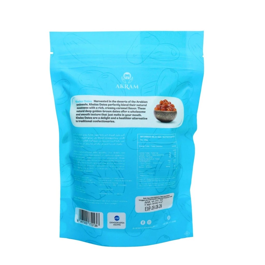 Exindokarsa Agung Akram Khalas 200 gram