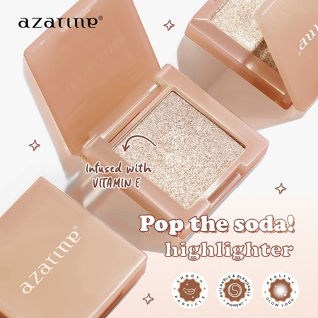 Wahana Kosmetika Indonesia Azarine® Azarine Pop The Soda! Highlighter 01 Apple Fizz