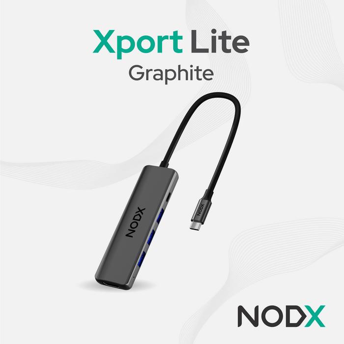  NODX Xport Lite 5 in 1 Multiport Hub