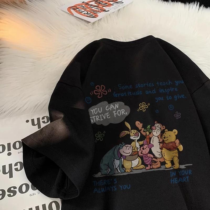 Telaga Kreasi Indonesia Forteid T-Shirt Washed Oversize Tigger And His Hood Friend