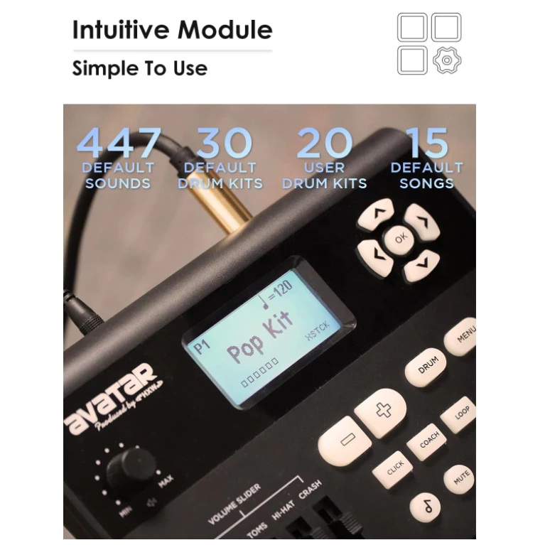  AVATAR Digital Drum SD61-6