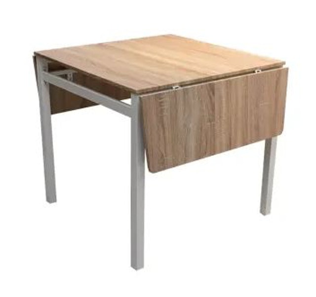 ZEVA EXTENDABLE TBL SET W/ 4 CHAIRS OAK 3