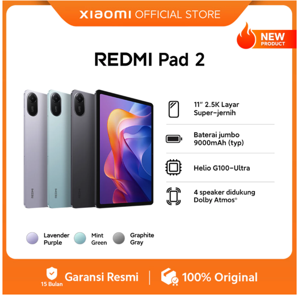 Xiaomi Communication Technology Redmi Pad 2 4/128 GB