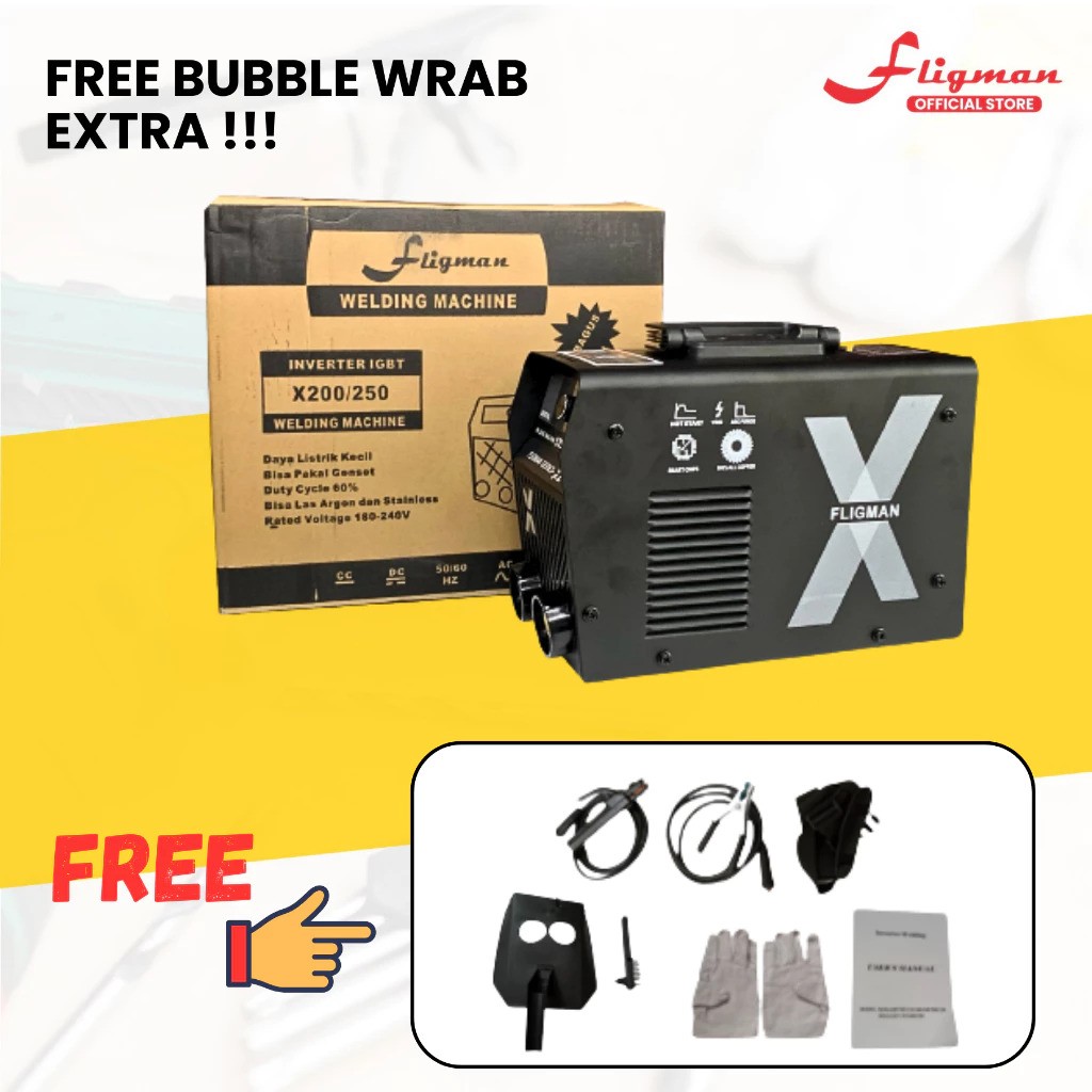 Fligman Mesin Las Listrik X200