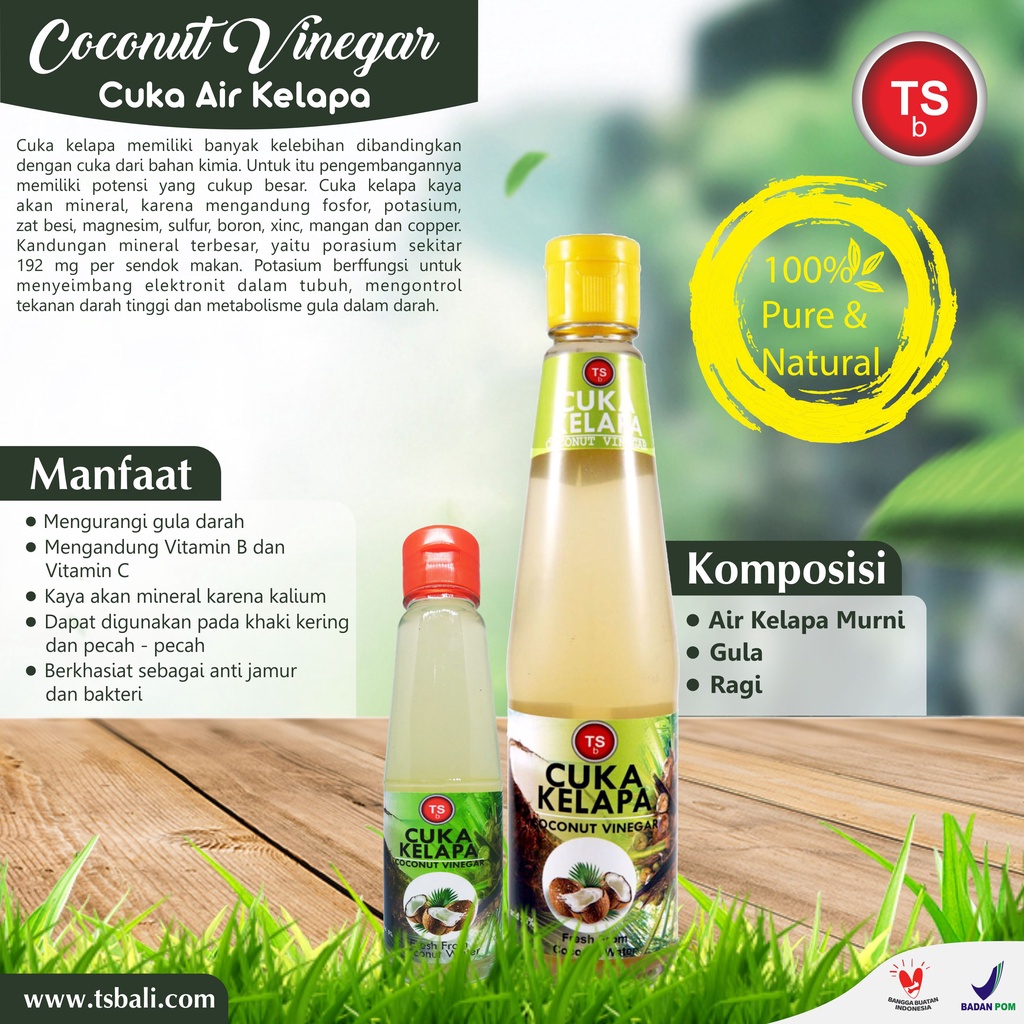 TSBali Cuka Air Kelapa / Coconut Vinegar