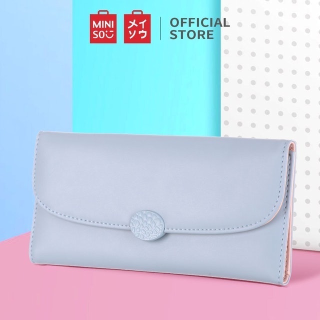 MINISO Dompet Wanita Kopling Dengan Pemegang Kartu 6941501539306