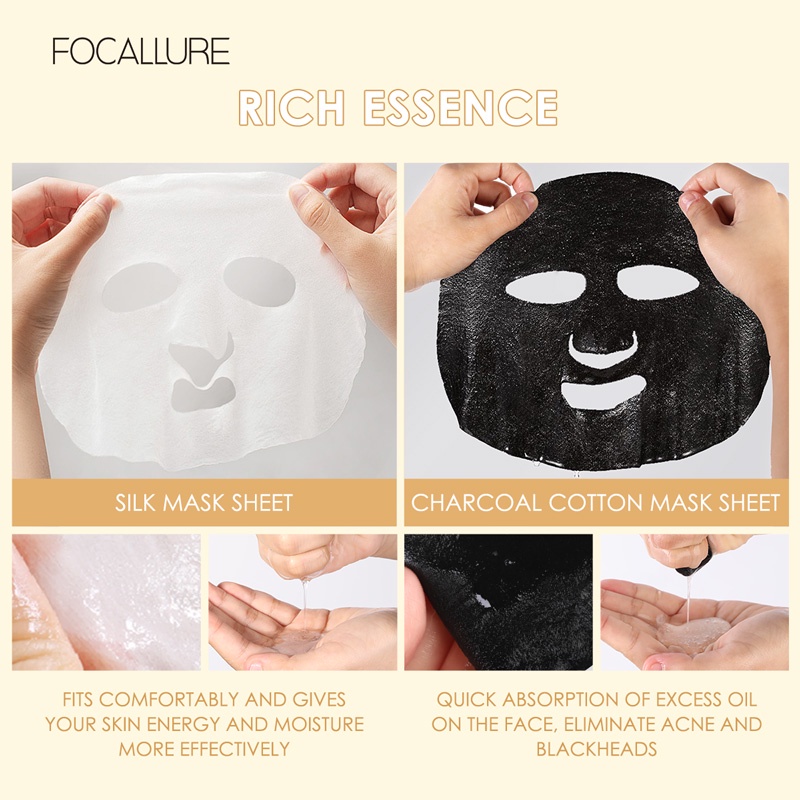 FCL Internasional Indonesia FOCALLURE Acne-Care Up Tea Tree Face Mask