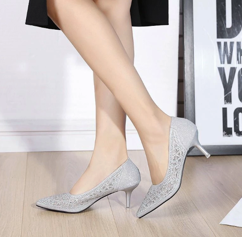 XES Sepatu Pesta Wanita Heels 4
