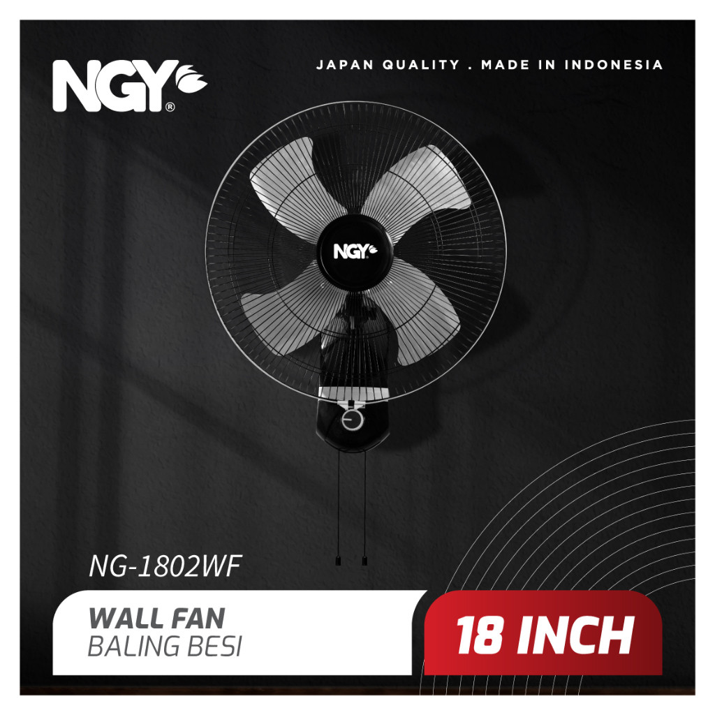 NGY Electronics NGY Wall Tornado Fan NG-18WF