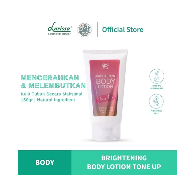 Larissa Anugerah Sejahtera Larissa Brightening Body Lotion