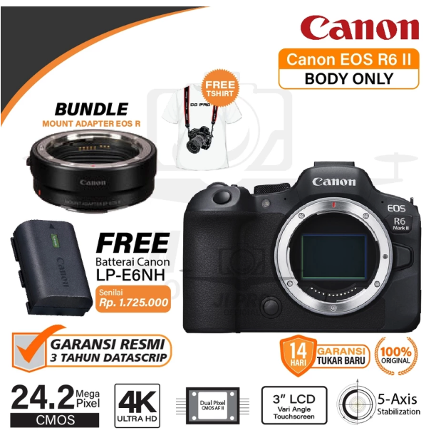 EOS R6 Mark II Mirrorless Camera 5