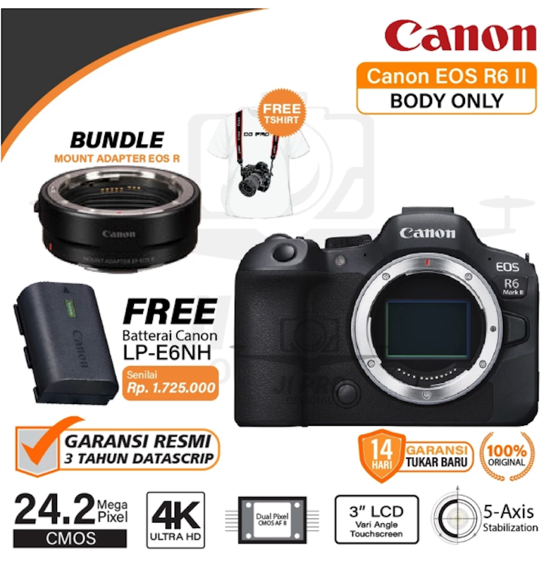 EOS R6 Mark II Mirrorless Camera 5