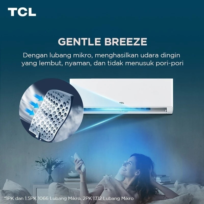 TCL AI Pro Inverter 1.5 PK 2