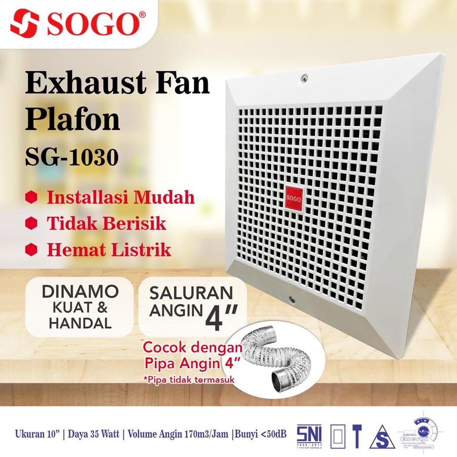 SOGO Exhaust Fan Plafon  5