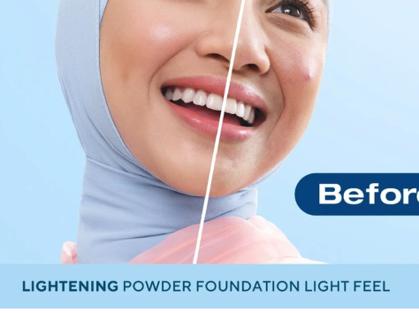 Paragon Technology and Innovation Wardah Lightening Powder Foundation Light Feel 32W Warm Beige