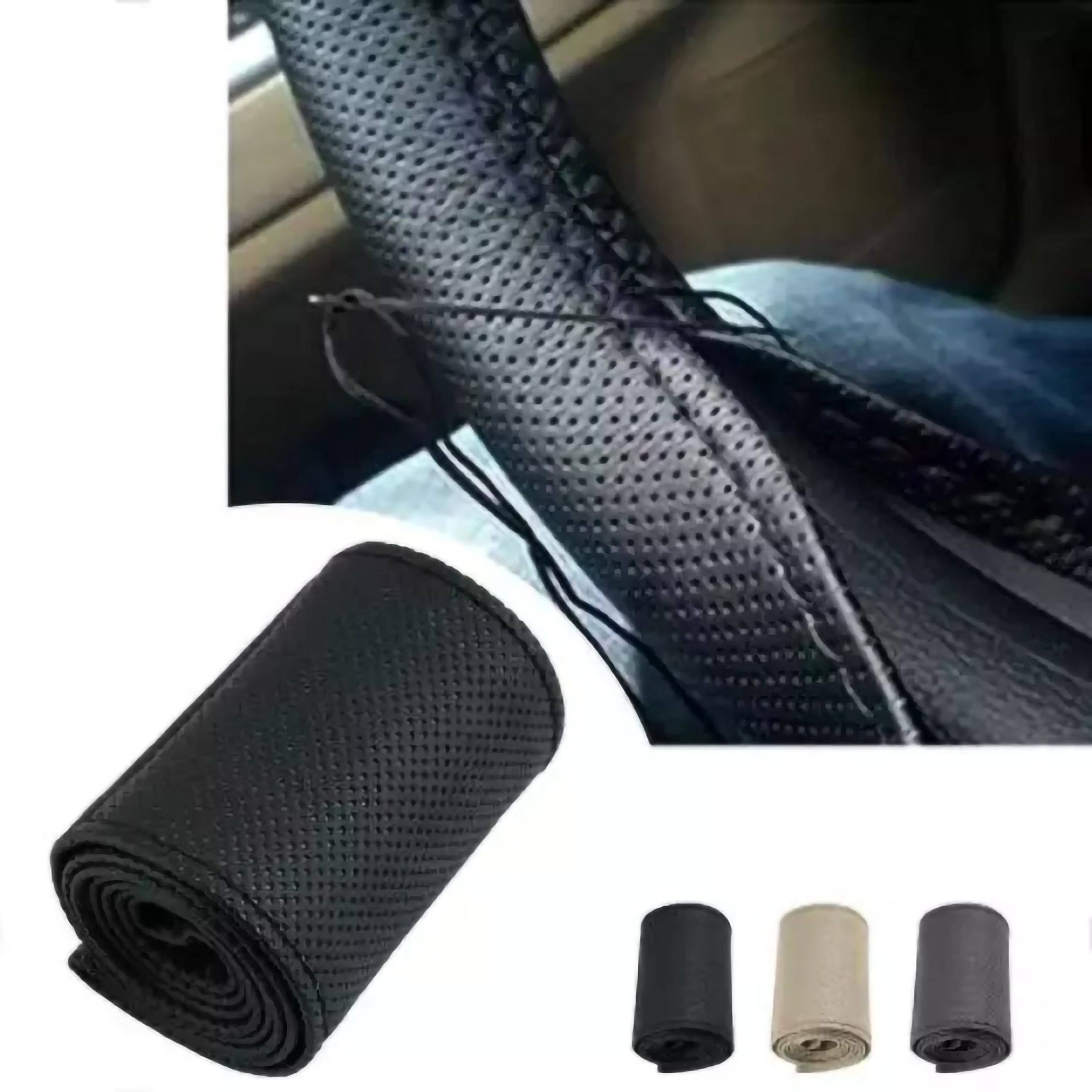  Fashion Treasure Cover Stir Bahan Kulit dengan Benang Jahit