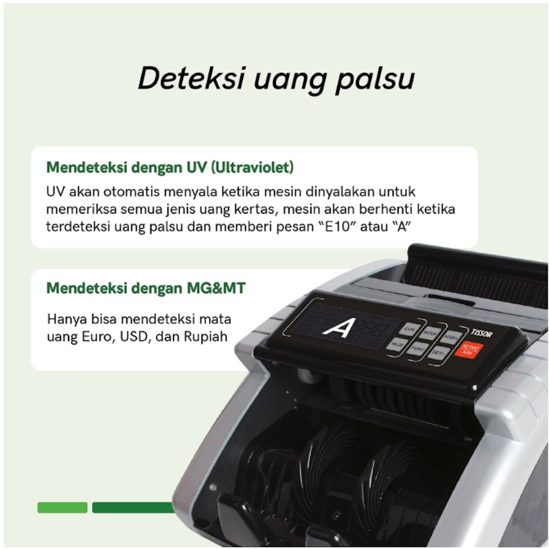 Tissor Mesin Penghitung Uang T1100C