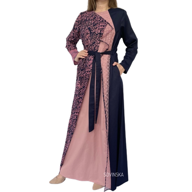Gamis Batik Brokat