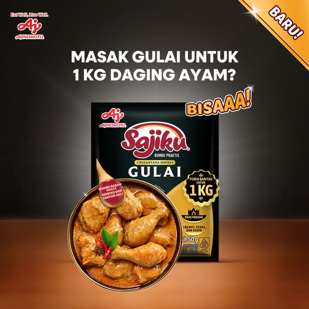 Ajinomoto Indonesia Sajiku® Bumbu Praktis Gulai