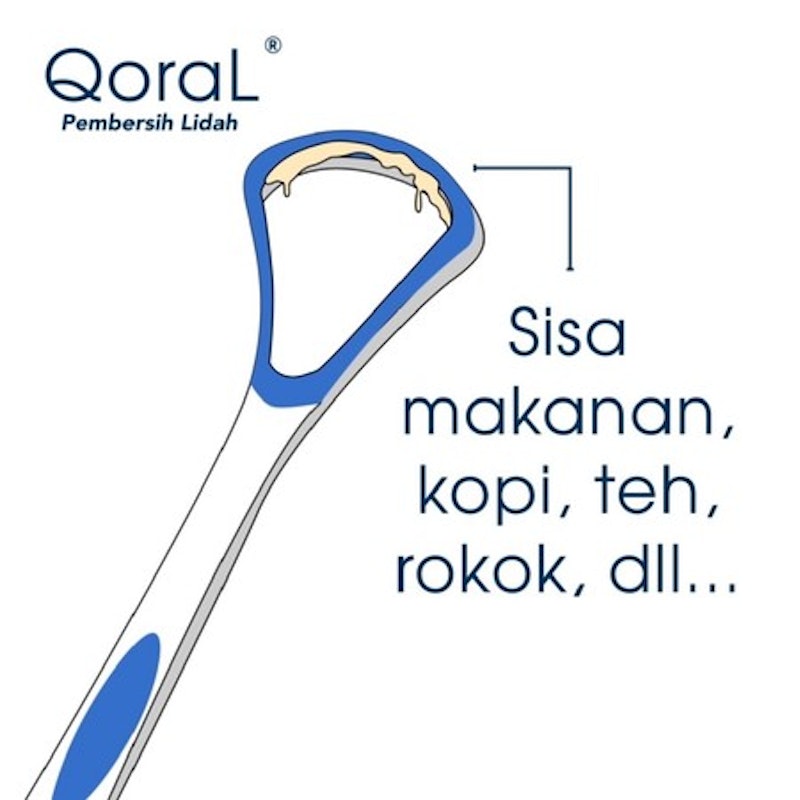 Qora®L Pembersih Lidah (Soft) 5