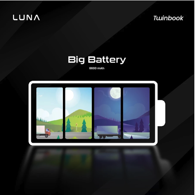 Evercoss X LUNA Twinbook 3