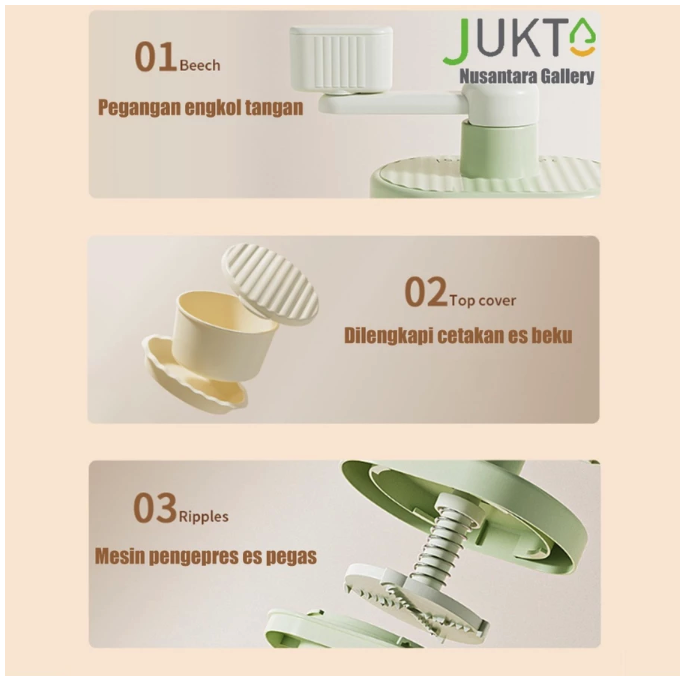 JUKAT Alat Serut Es Manual  5