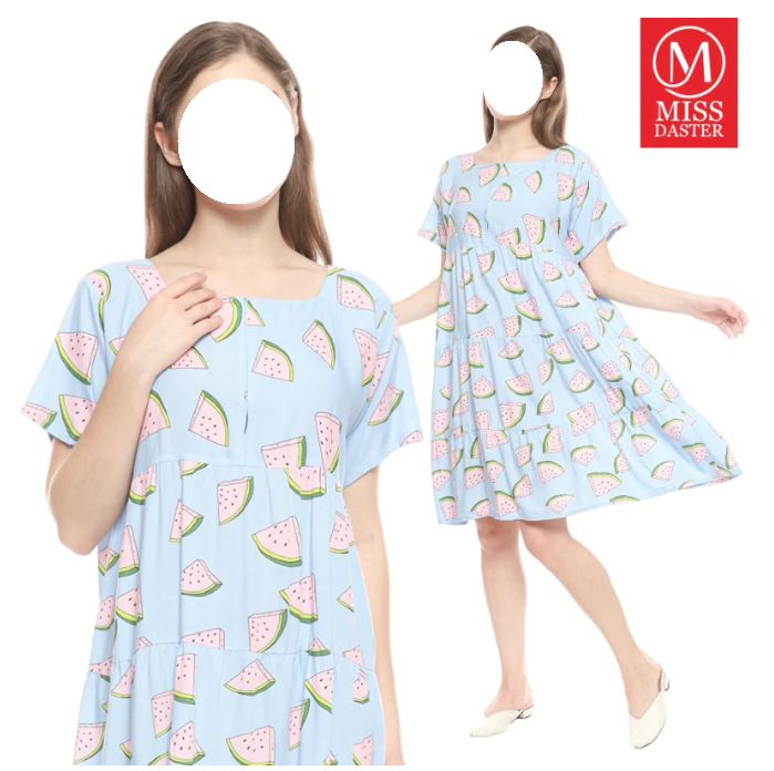 Miss Daster Indonesia MISSDASTER Yukii Dress Daster Pendek