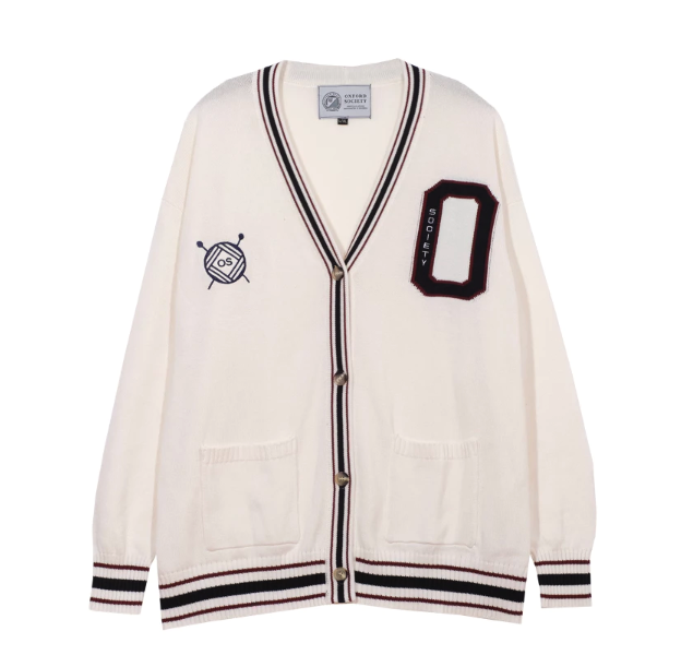 Oxford Society Letterman Cardigan 1